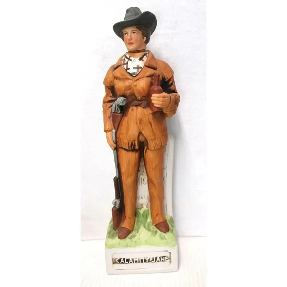 Calamity Jane Whiskey Decanter McCormick Distillery Gunfighter Series IN BOX - Picture 1 of 10